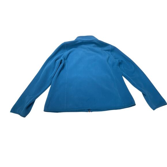 Amazon Essentials Women’s Full-Zip Fleece Jacket – Blue – Size XL - Picture 2 of 5